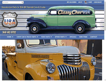 Tablet Screenshot of classychevusa.com